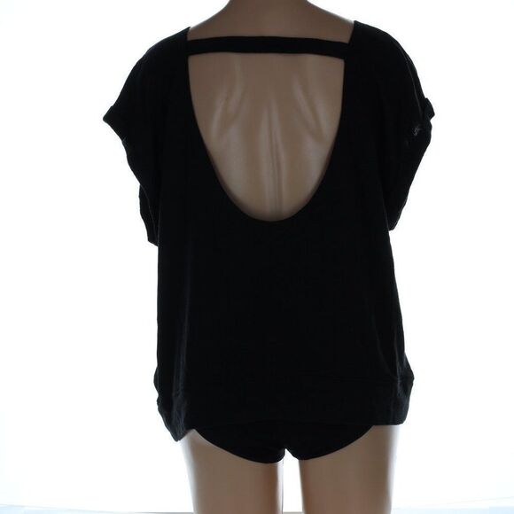 Victoria's Secret VS Open Back CROP Sweatshirt NWT - Picture 5 of 7